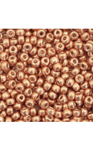 Miyuki rocailles Perlen 8/0 - Duracoat galvanized muscat 8-4206